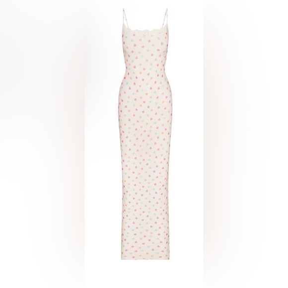 SKIMS Candy Heart Everyday Slip Dress - Picture 3 of 6